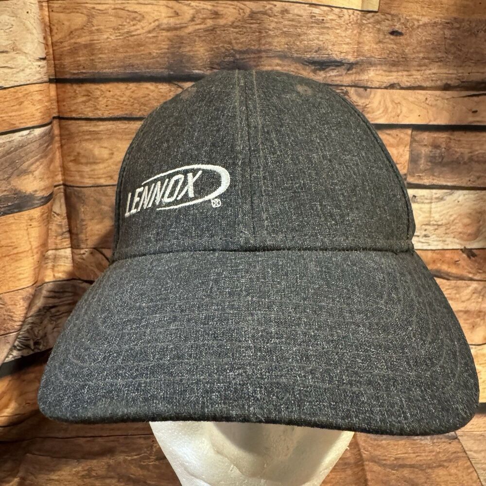 Lennox HVAC Corporate Promo Hat Dryve Metropolitan Grey Mesh Tech Strapback Cap